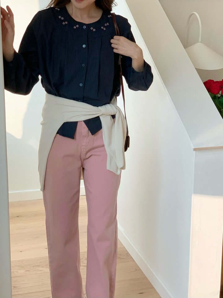 Our Moment - Korean Women Fashion - #womensfashion - Coin Denim Pants - 8