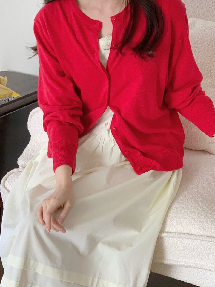 Our Moment - Korean Women Fashion - #womensfashion - Creamy Cardigan - 10