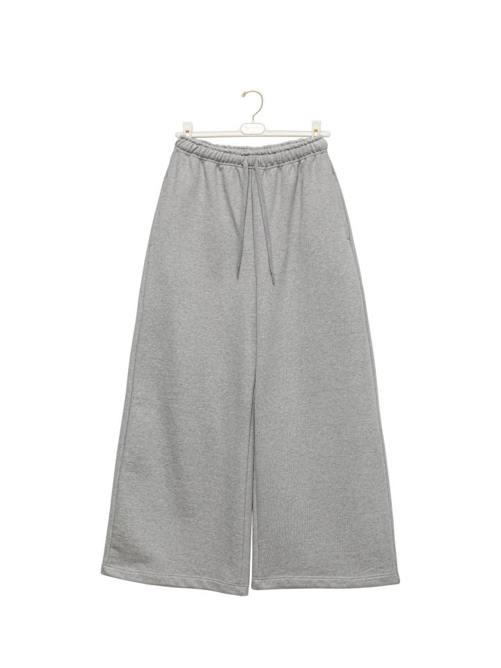 Paper Moon - Korean Women Fashion - #momslook - Maxi Wide Detail Sweat Trousers - 5