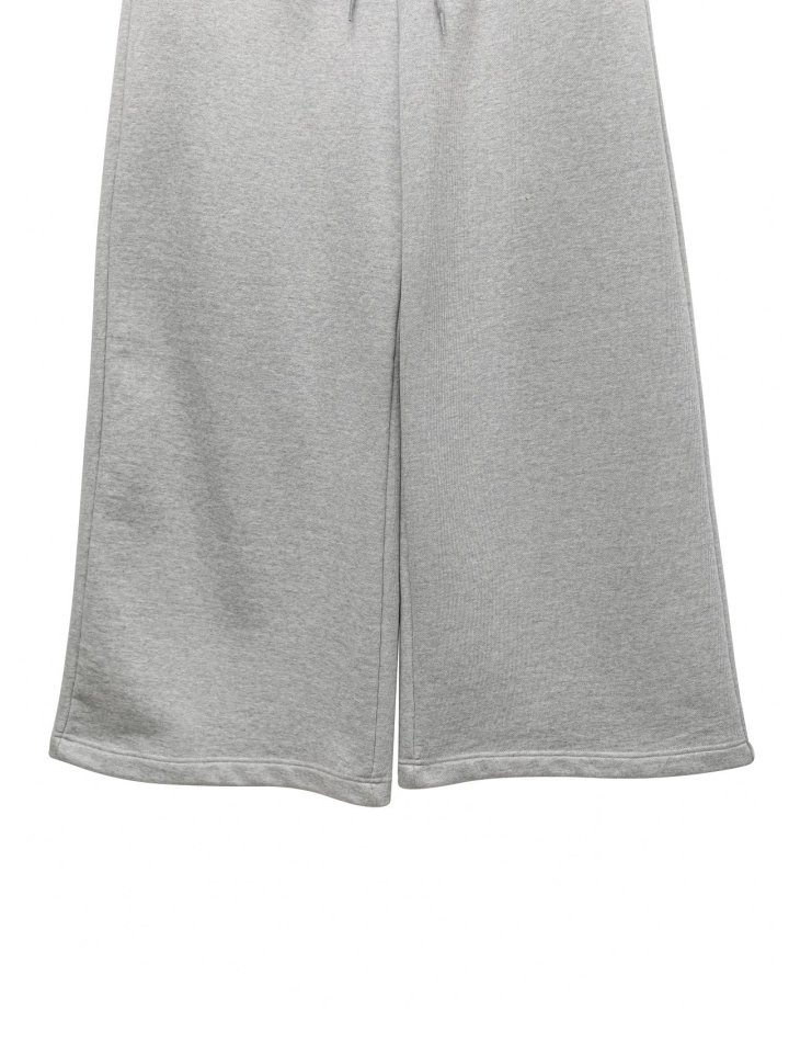 Paper Moon - Korean Women Fashion - #momslook - Maxi Wide Detail Sweat Trousers - 9