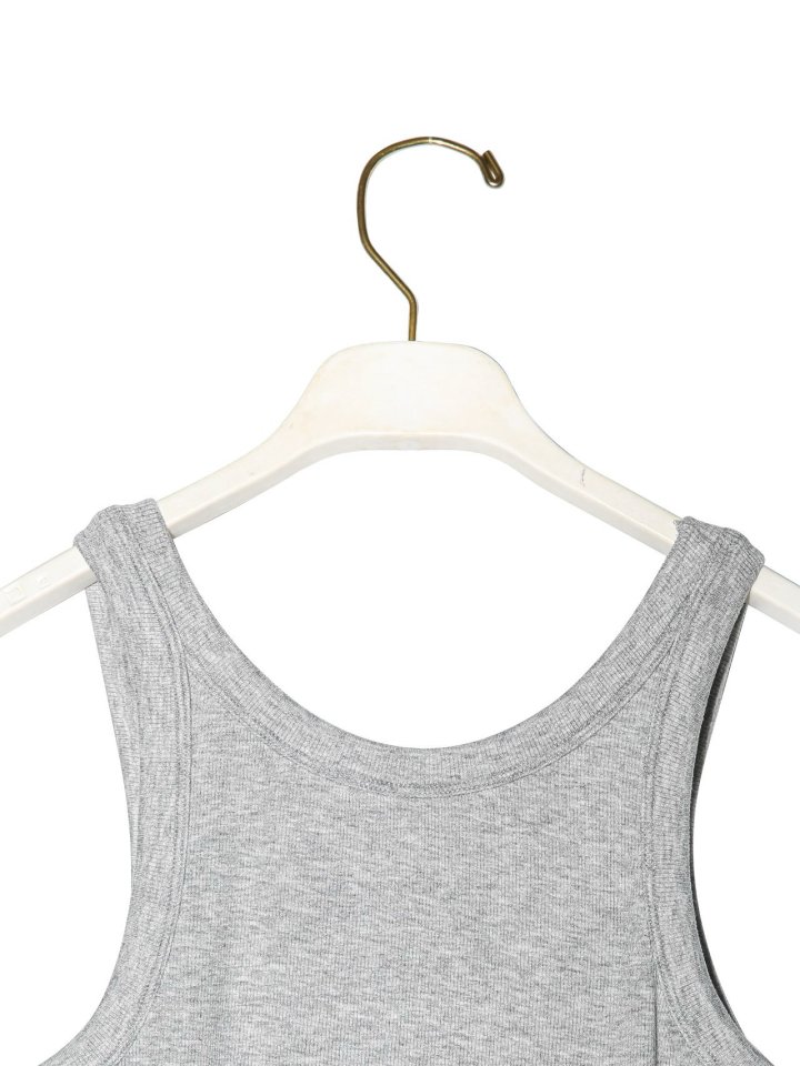 Paper Moon - Korean Women Fashion - #momslook - Ribbed Crop Tank Sleeveless Tee - 10