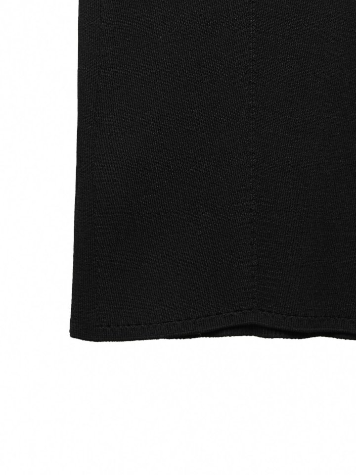 Paper Moon - Korean Women Fashion - #momslook - High Neck Ribbed Sleeveless Drop Knit Top - 11