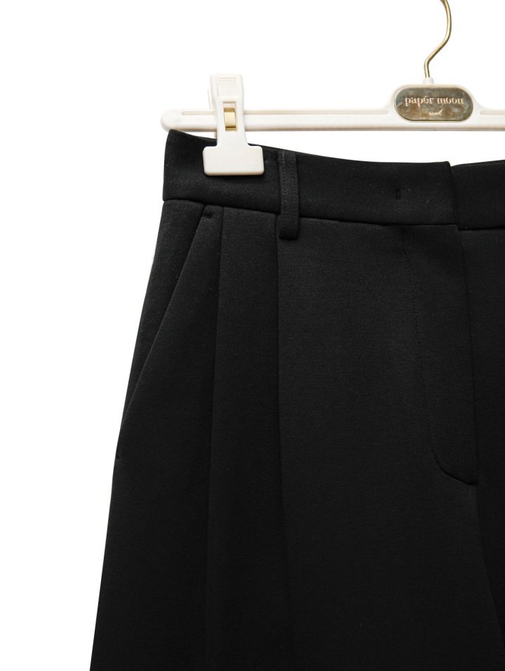 Paper Moon - Korean Women Fashion - #momslook - Sweat Wide Pintuck Trousers - 10