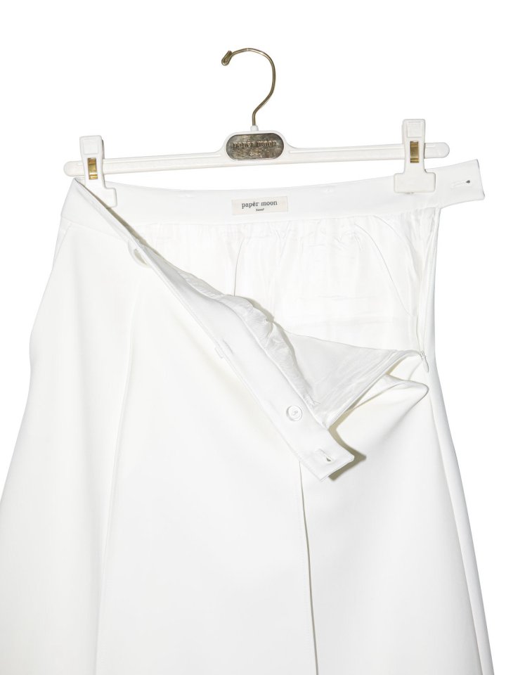 Paper Moon - Korean Women Fashion - #momslook - Pintuck Maxi Flare Skirt - 11