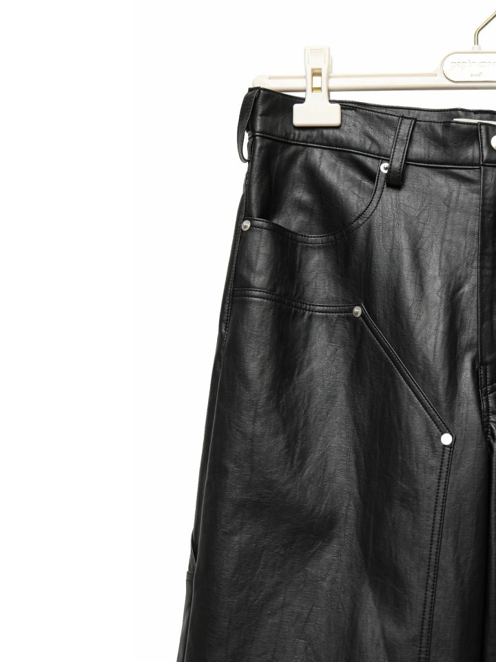 Paper Moon - Korean Women Fashion - #momslook - Vivid Vegan Carpender Trouser - 10