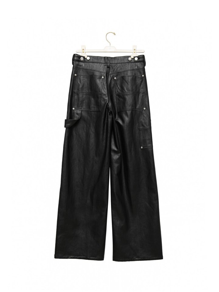 Paper Moon - Korean Women Fashion - #momslook - Vivid Vegan Carpender Trouser - 8