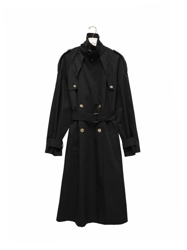 Paper Moon - Korean Women Fashion - #momslook - Classic Oversized Vintage Trench Coat - 7