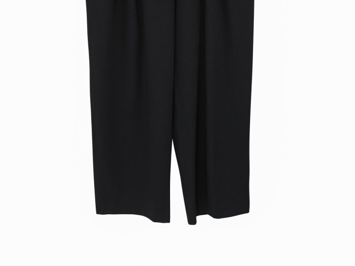 Paper Moon - Korean Women Fashion - #momslook - Low Waist Double Pleats Wide Trouser - 10