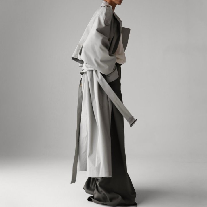 Paper Moon - Korean Women Fashion - #momslook - Classic Oversized Vintage Trench Coat - 8