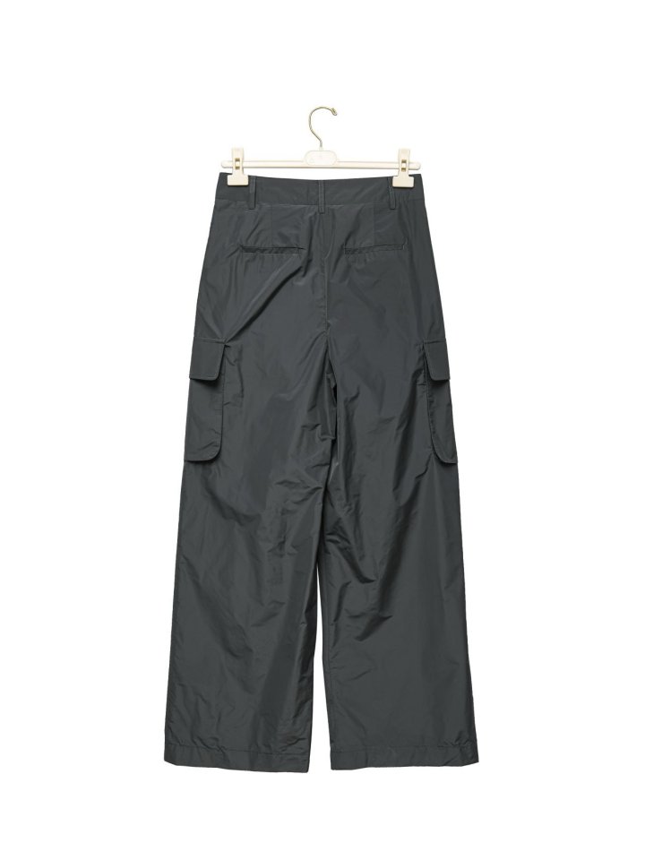 Paper Moon - Korean Women Fashion - #momslook - Nylon Cargo Wide Slacks - 9