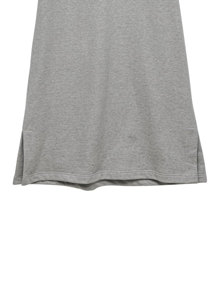 Paper Moon - Korean Women Fashion - #momslook - Maxi Length Hoodie Slit Detail Dress - 11
