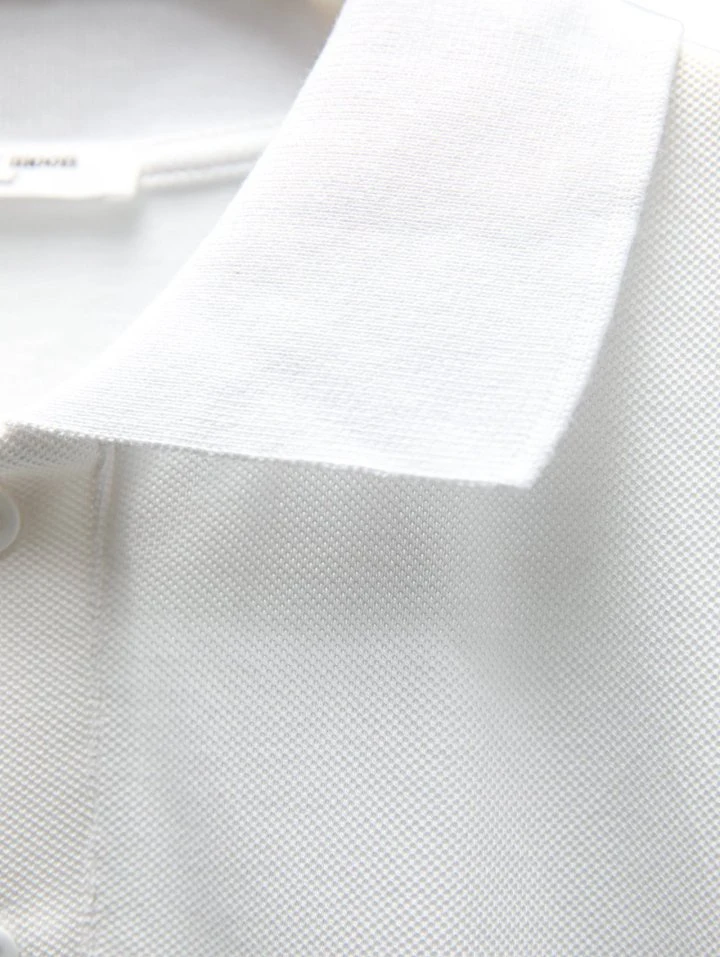Paper Moon - Korean Women Fashion - #momslook - Classic Oversized Two Button PK Collar Polo Tee - 11