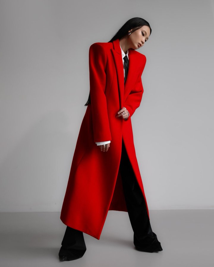 Paper Moon - Korean Women Fashion - #momslook - Virgin Wool Peak Lapel Tailored Maxi Coat