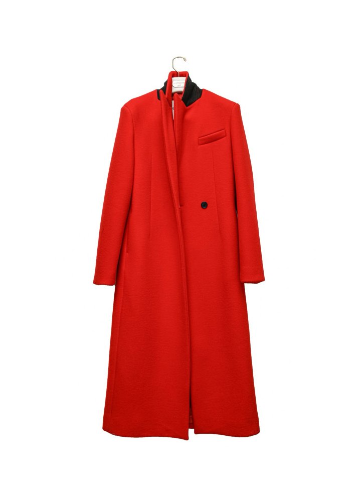 Paper Moon - Korean Women Fashion - #momslook - Virgin Wool Peak Lapel Tailored Maxi Coat - 9