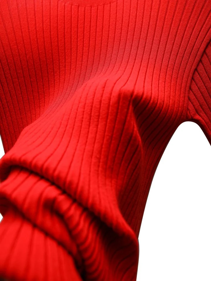 Paper Moon - Korean Women Fashion - #pursuepretty - Classic Rib Half Turtleneck Knit Top - 9