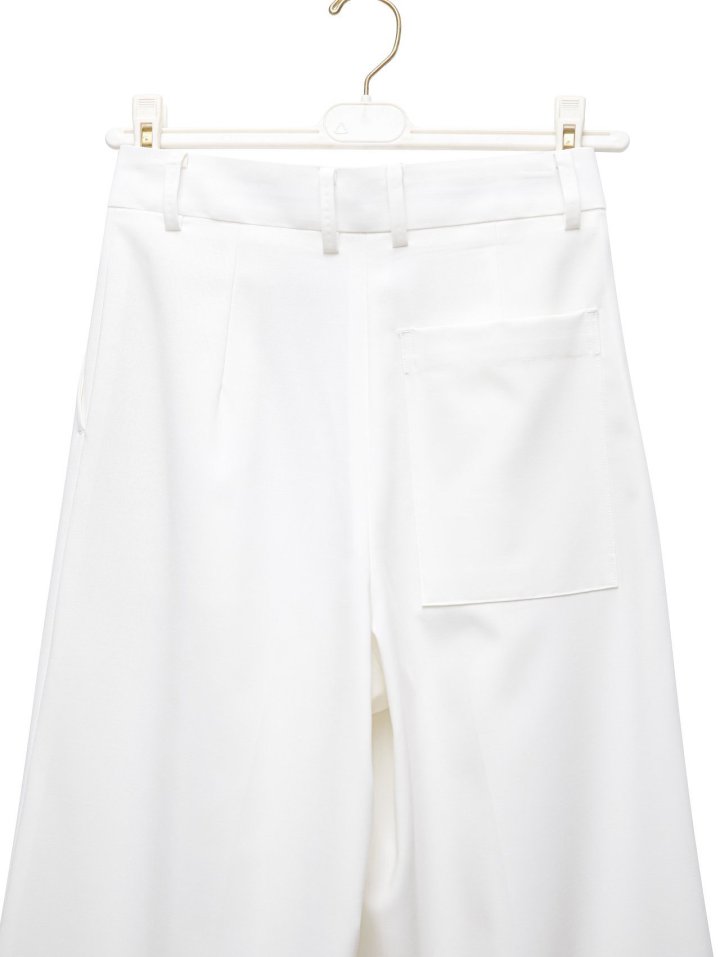 Paper Moon - Korean Women Fashion - #restrostyle - Tailoered One Pintuck Wide Slacks - 10