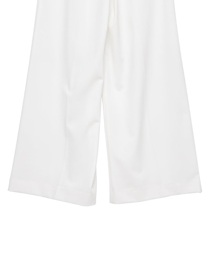 Paper Moon - Korean Women Fashion - #romanticstyle - Tailoered One Pintuck Wide Slacks - 11