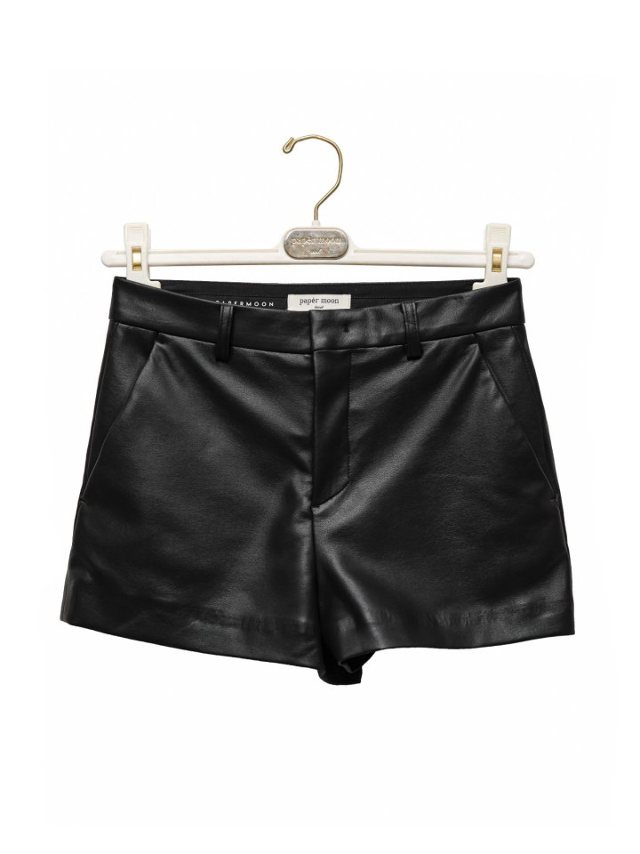 Paper Moon - Korean Women Fashion - #romanticstyle - Classic Vegan Short Pants - 10