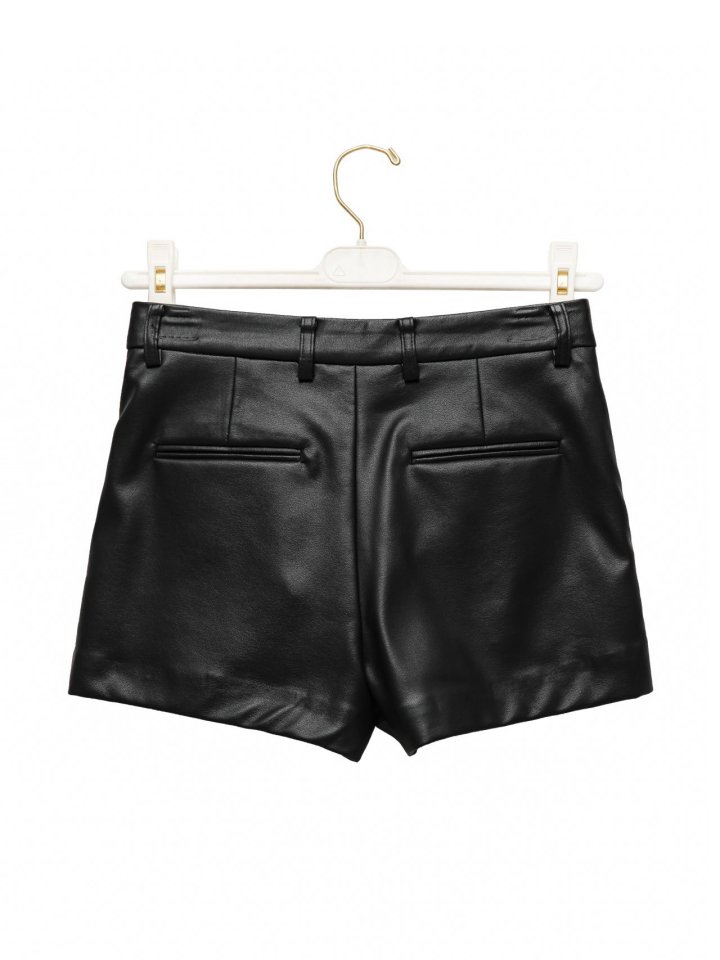 Paper Moon - Korean Women Fashion - #shopsmall - Classic Vegan Short Pants - 11