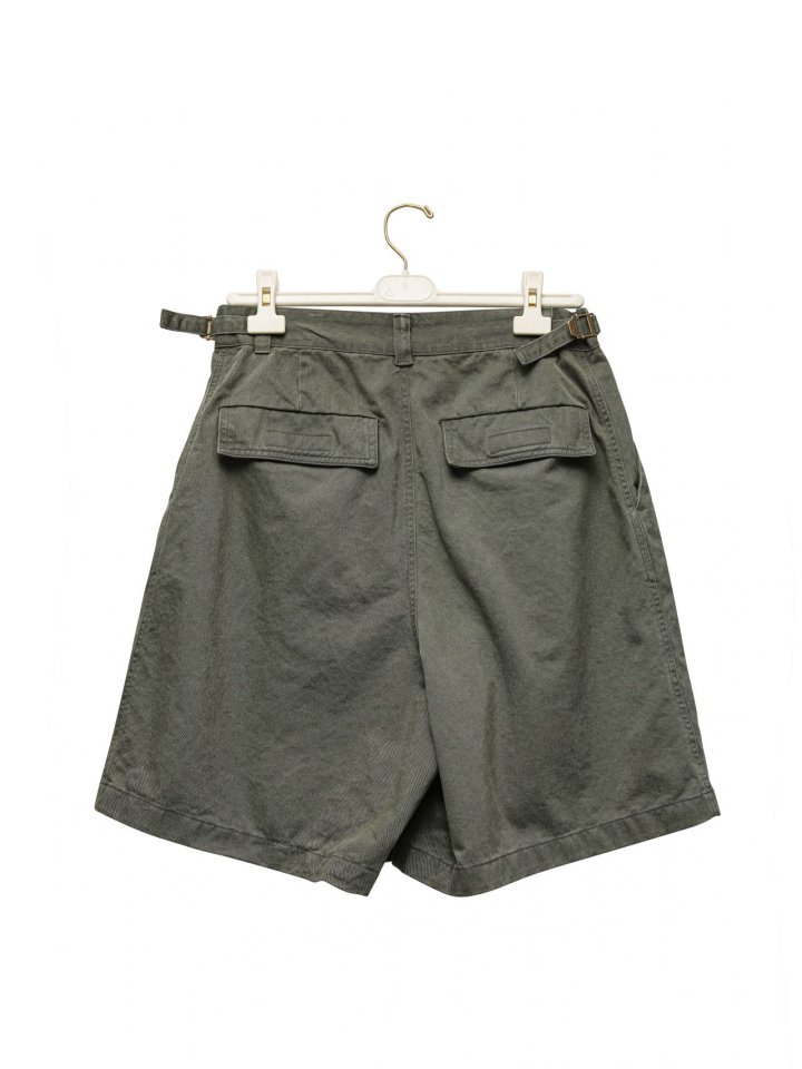 Paper Moon - Korean Women Fashion - #thatsdarling - Washed Cotton Cargo Bermuda Shorts - 7