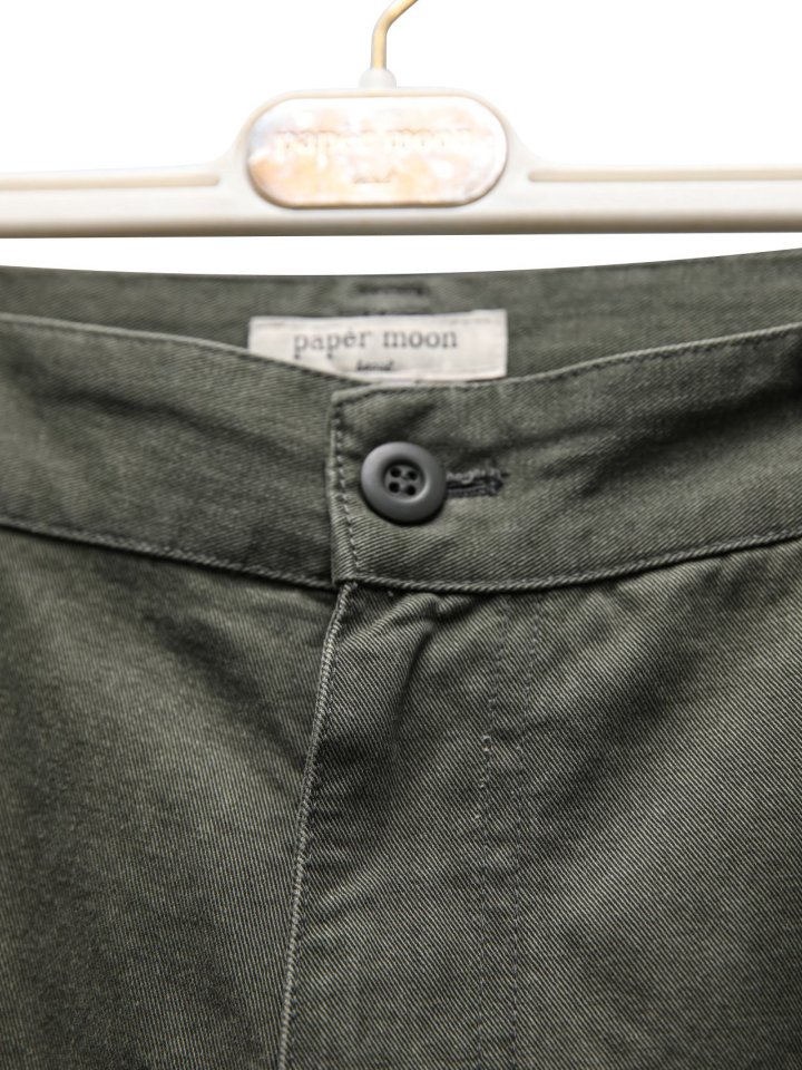 Paper Moon - Korean Women Fashion - #thelittlethings - Washed Cotton Cargo Bermuda Shorts - 8