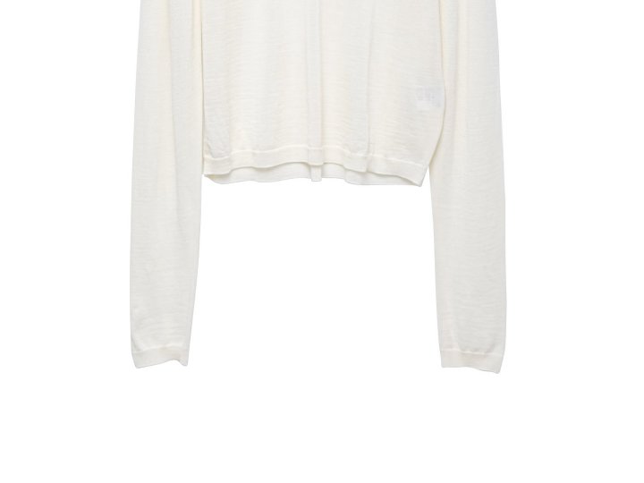 Paper Moon - Korean Women Fashion - #vintageinspired - Wool Silk V-neck Knit Pullover - 9