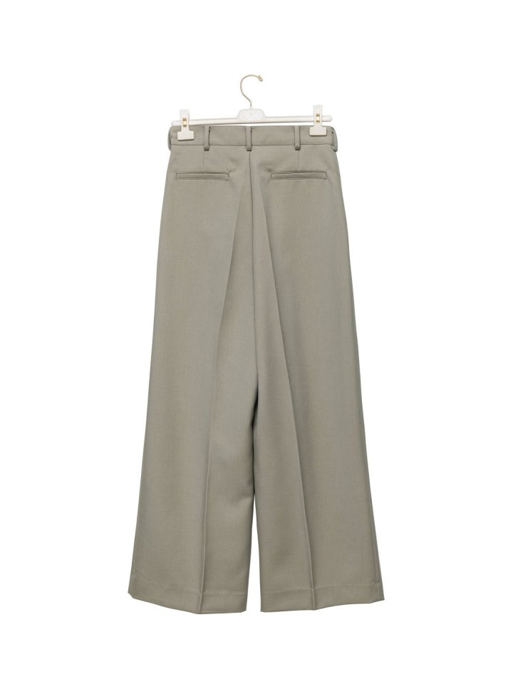 Paper Moon - Korean Women Fashion - #womensfashion - Oversized Wrapping Detail Wide Trousers - 10