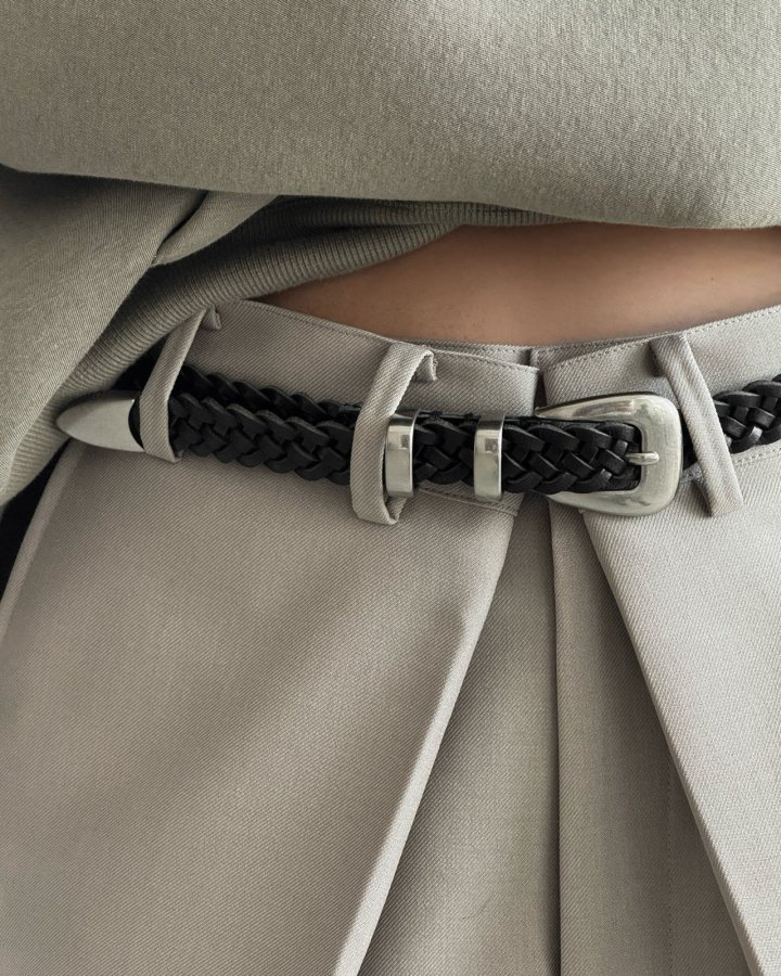 Paper Moon - Korean Women Fashion - #womensfashion - Oversized Wrapping Detail Wide Trousers - 2