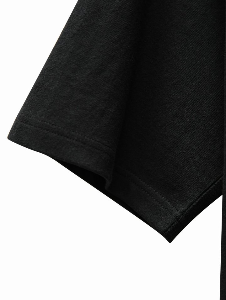 Paper Moon - Korean Women Fashion - #womensfashion - Vacation Print Pigment Tee - 7