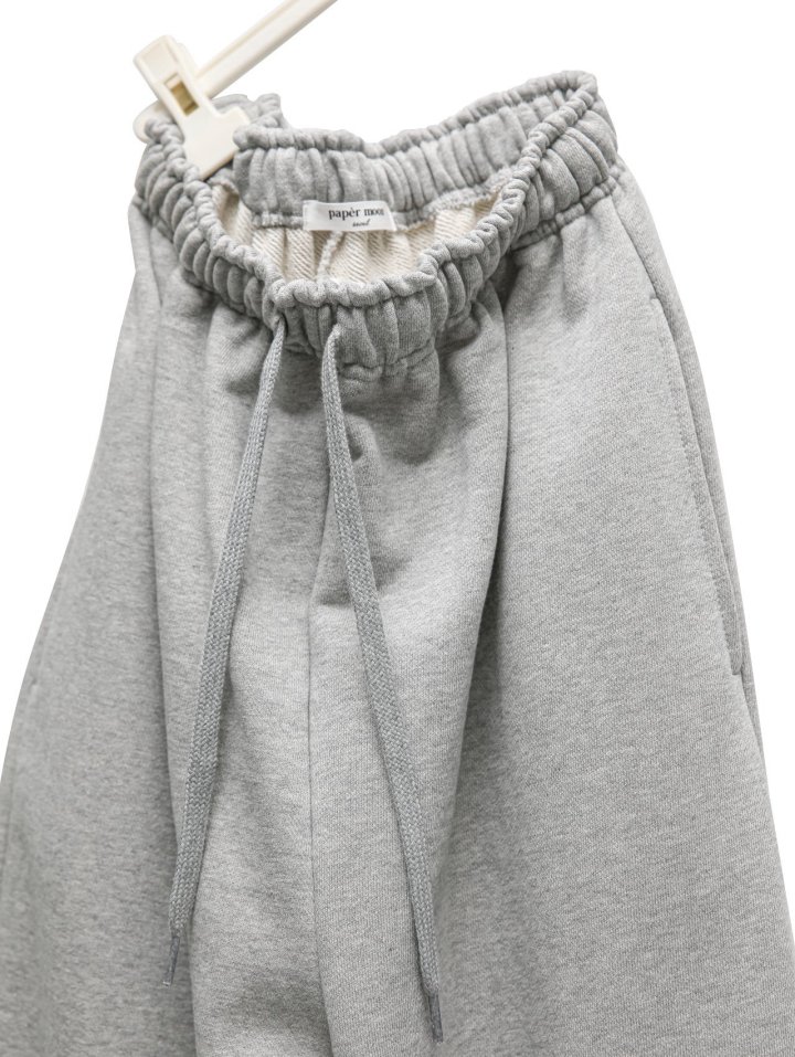 Paper Moon - Korean Women Fashion - #womensfashion - Maxi Wide Detail Sweat Trousers - 10