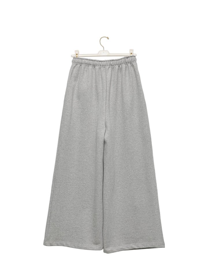 Paper Moon - Korean Women Fashion - #womensfashion - Maxi Wide Detail Sweat Trousers - 6