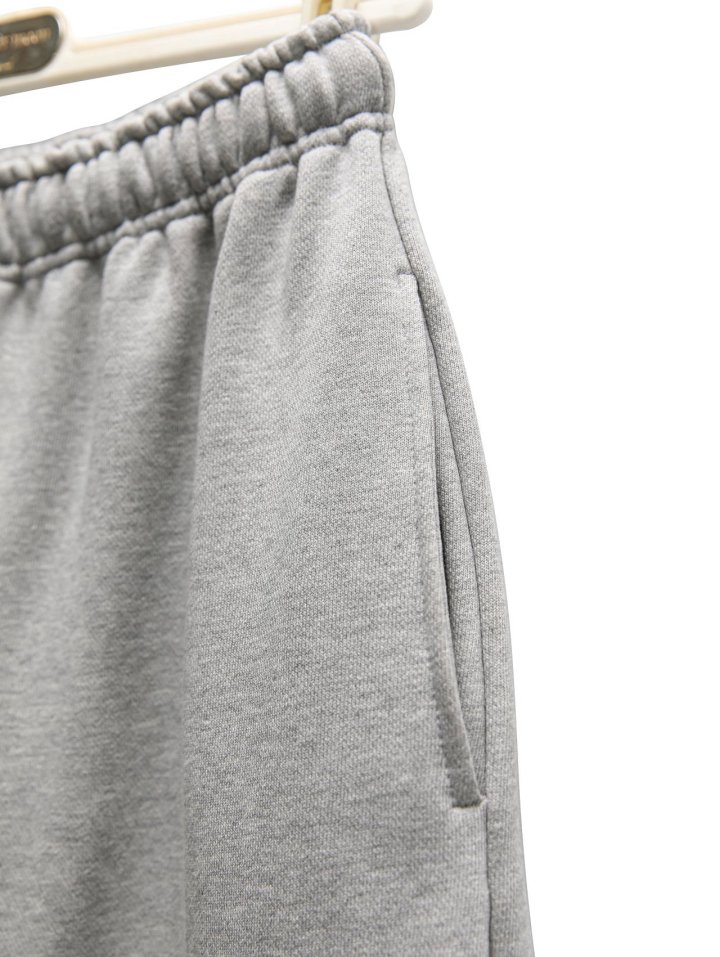 Paper Moon - Korean Women Fashion - #womensfashion - Maxi Wide Detail Sweat Trousers - 8