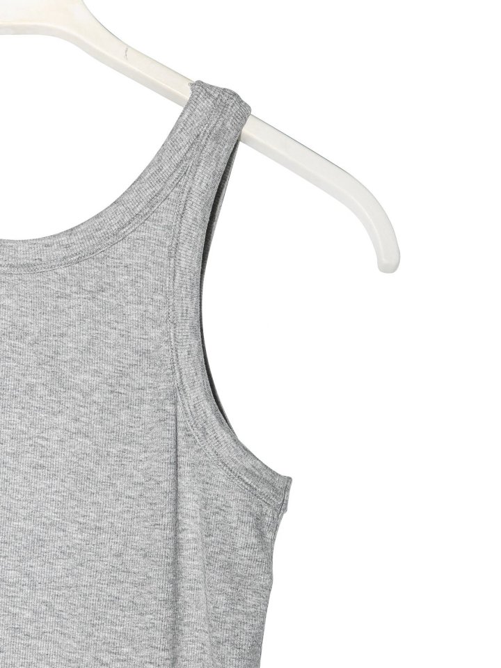 Paper Moon - Korean Women Fashion - #womensfashion - Ribbed Crop Tank Sleeveless Tee - 11