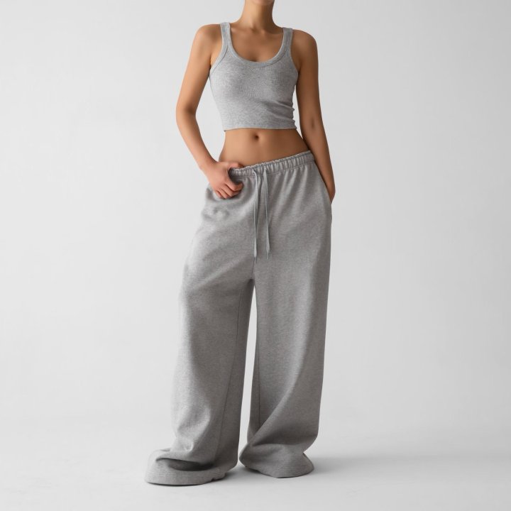 Paper Moon - Korean Women Fashion - #womensfashion - Ribbed Crop Tank Sleeveless Tee - 3