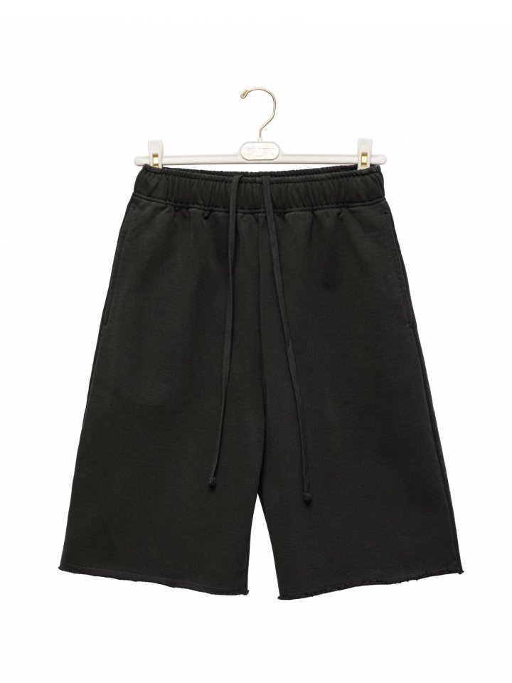 Paper Moon - Korean Women Fashion - #momslook - Pigment Cotton Cutted Hem Bermuda Pants - 4