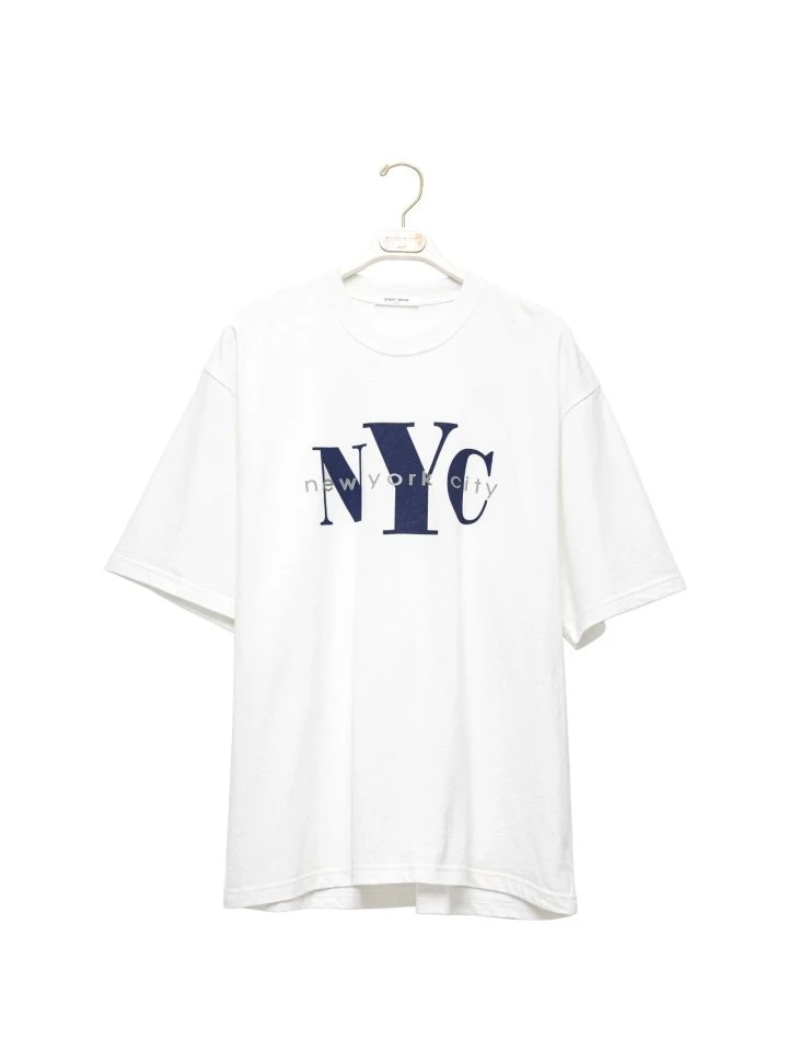 Paper Moon - Korean Women Fashion - #momslook - NYC Vintage Print Tee - 4