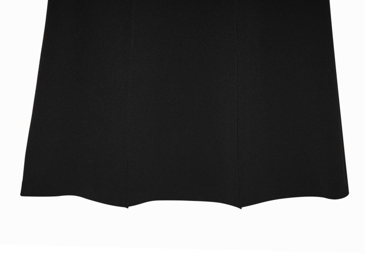 Paper Moon - Korean Women Fashion - #womensfashion - Pintuck Detail Maxi Flare Skirt - 9
