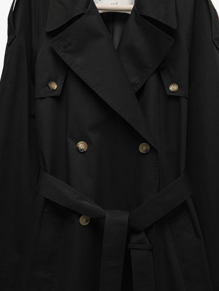 Paper Moon - Korean Women Fashion - #womensfashion - Classic Oversized Vintage Trench Coat - 10