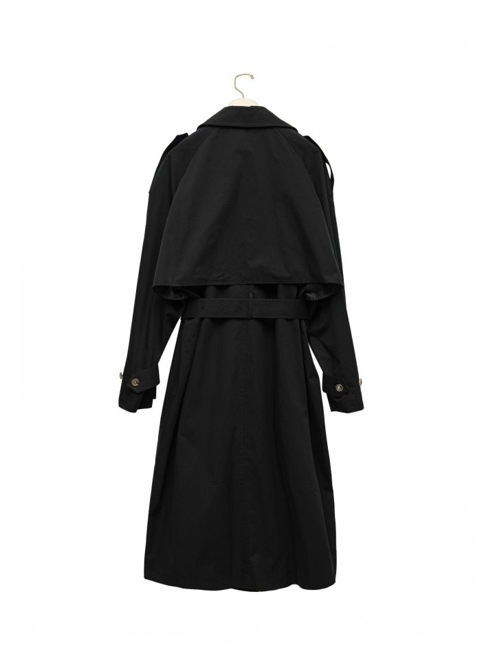 Paper Moon - Korean Women Fashion - #womensfashion - Classic Oversized Vintage Trench Coat - 6