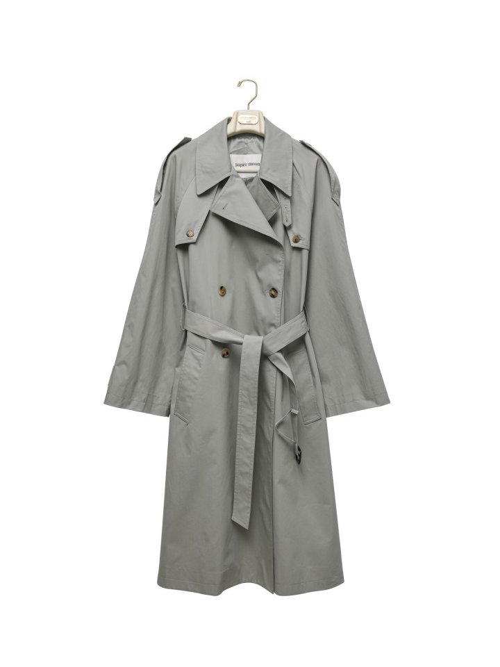 Paper Moon - Korean Women Fashion - #womensfashion - Classic Oversized Vintage Trench Coat - 10