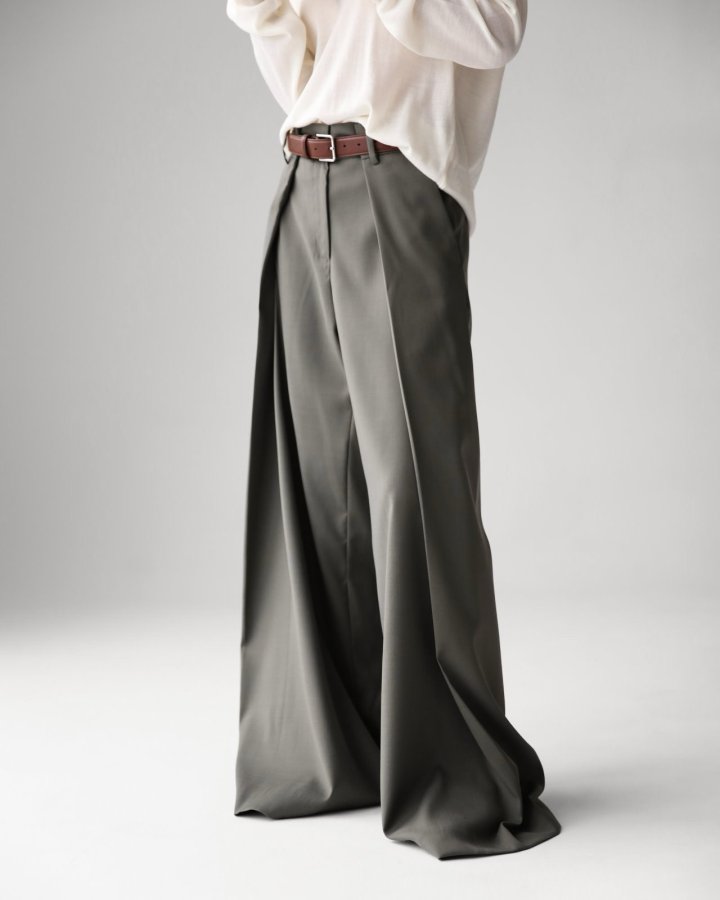 Paper Moon - Korean Women Fashion - #womensfashion - Lux Squared Double Wrap Wide Touser - 3