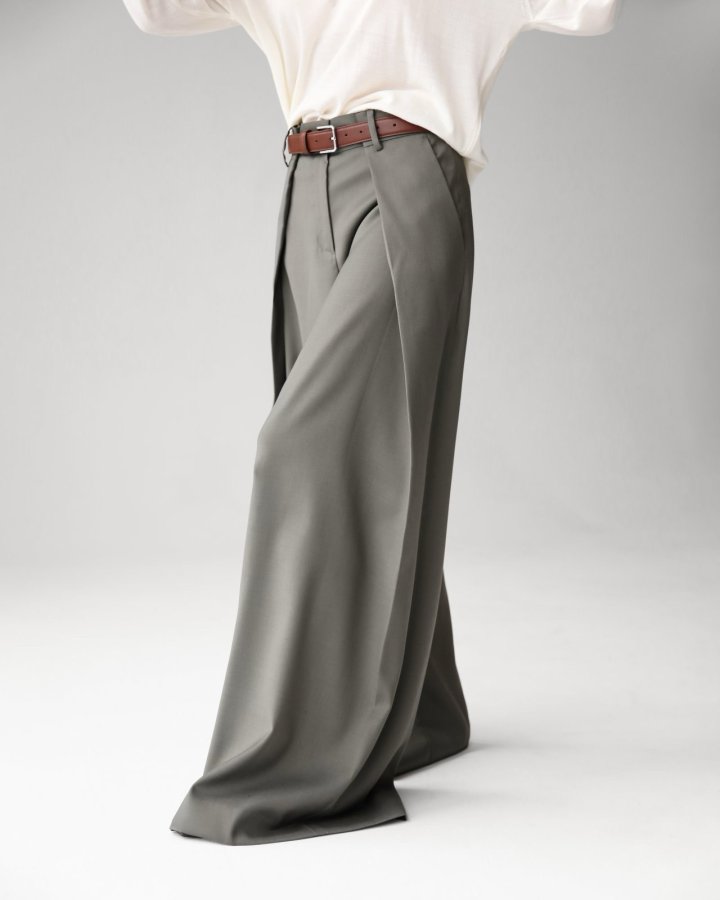 Paper Moon - Korean Women Fashion - #womensfashion - Lux Squared Double Wrap Wide Touser - 5