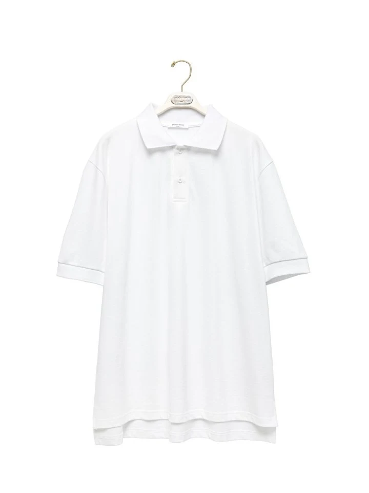 Paper Moon - Korean Women Fashion - #womensfashion - Classic Oversized Two Button PK Collar Polo Tee - 7