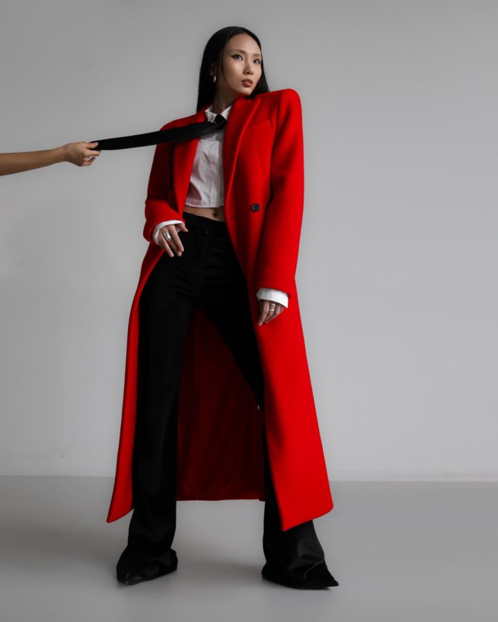 Paper Moon - Korean Women Fashion - #womensfashion - Virgin Wool Peak Lapel Tailored Maxi Coat - 2