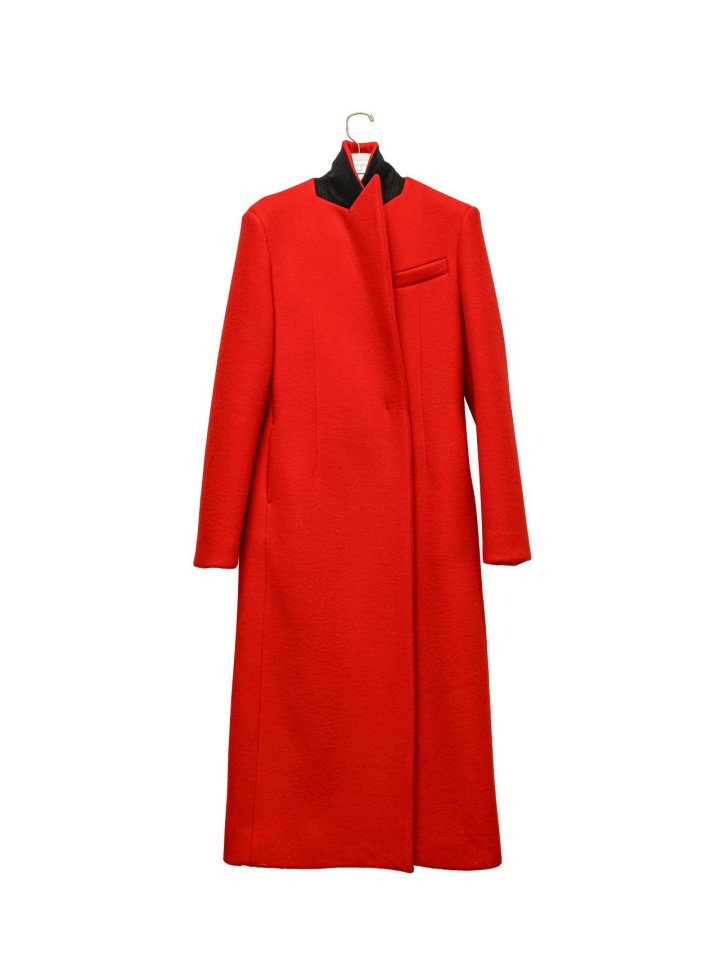 Paper Moon - Korean Women Fashion - #womensfashion - Virgin Wool Peak Lapel Tailored Maxi Coat - 8