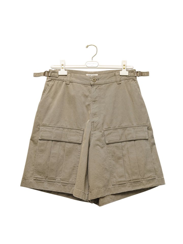 Paper Moon - Korean Women Fashion - #womensfashion - Washed Cotton Cargo Bermuda Shorts - 11