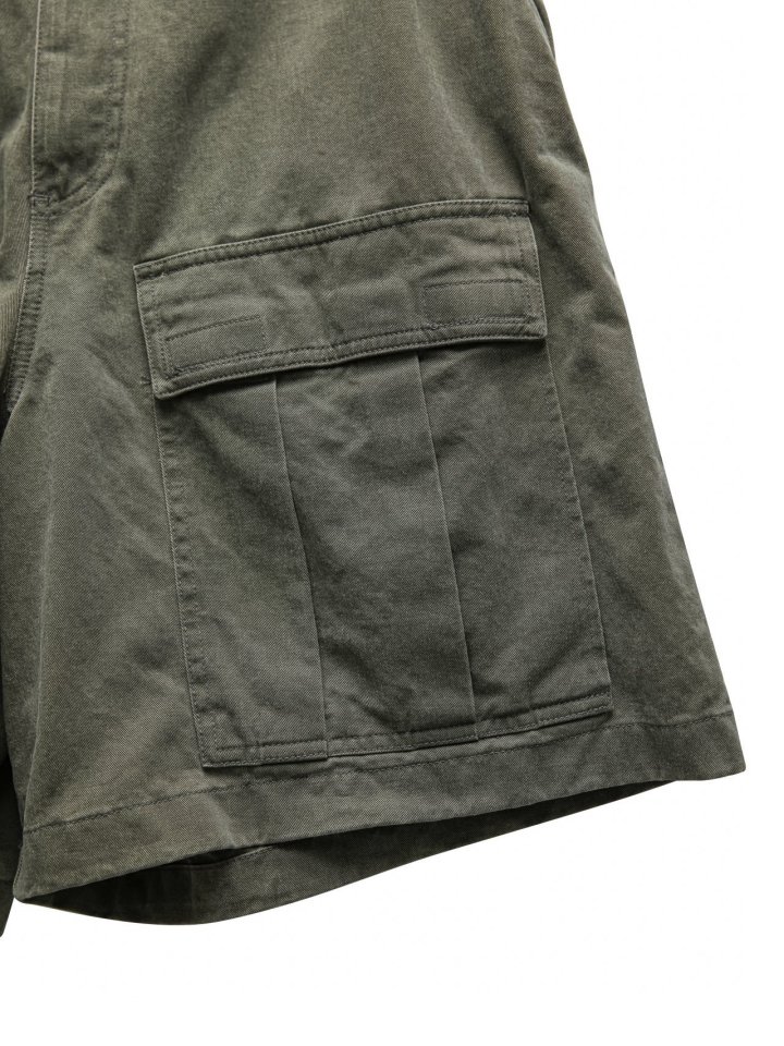 Paper Moon - Korean Women Fashion - #womensfashion - Washed Cotton Cargo Bermuda Shorts - 10