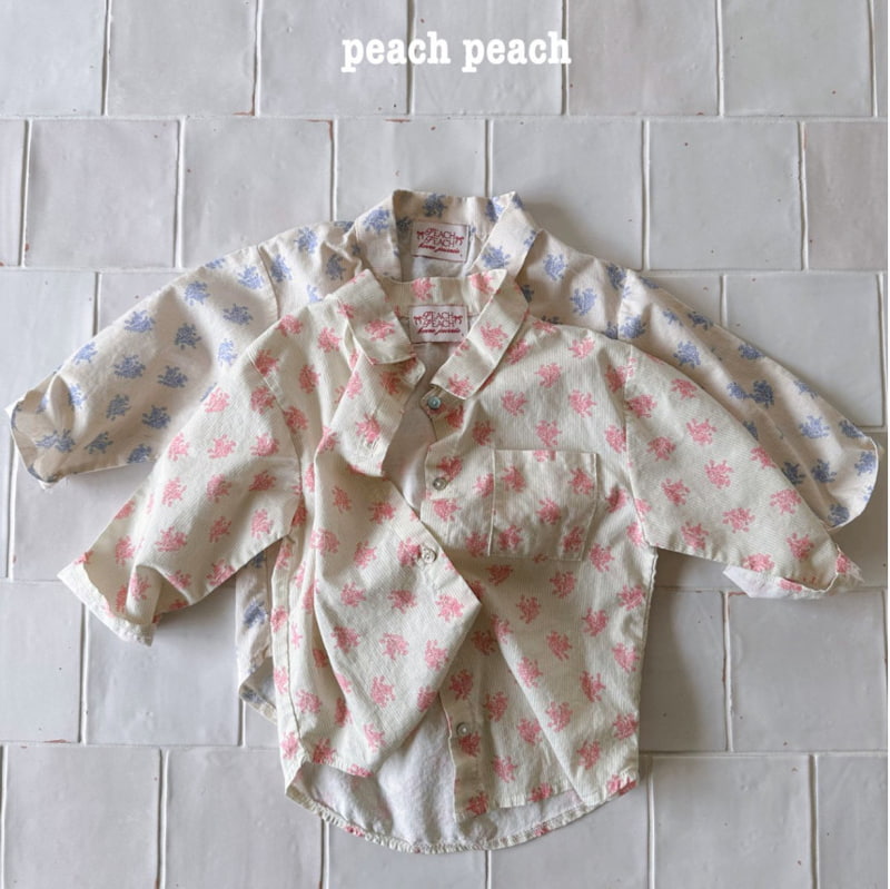 Peach Peach - Korean Children Fashion - #childofig - Bay Shirt