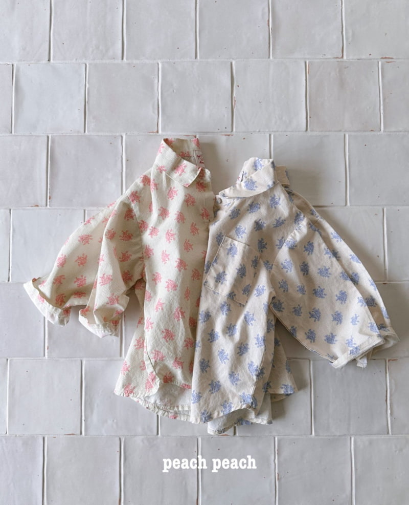 Peach Peach - Korean Children Fashion - #childrensboutique - Bay Shirt - 2