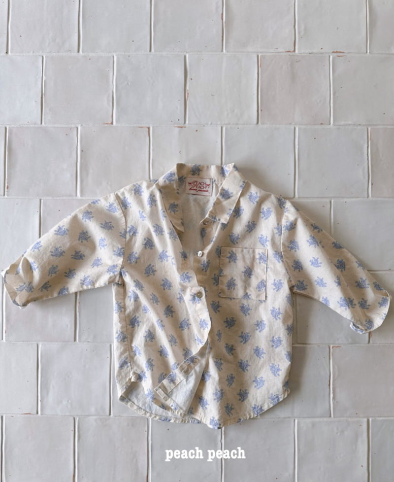 Peach Peach - Korean Children Fashion - #designkidswear - Bay Shirt - 3